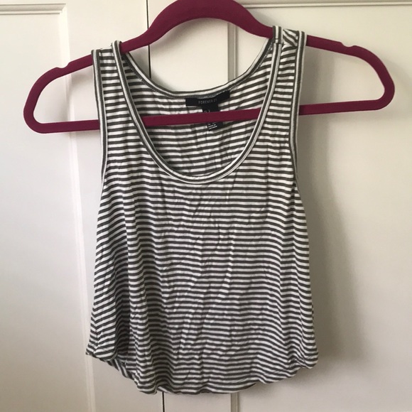 Green and white striped shirt - Picture 1 of 1